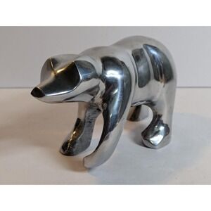 Vintage chrome polar‎ bear